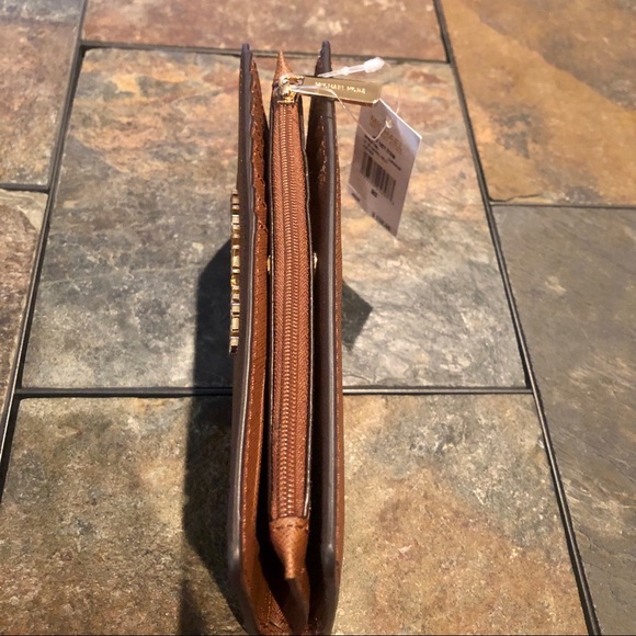 NWT Michael Kors JetSet Continental Leather Wallet - Picture 11 of 14